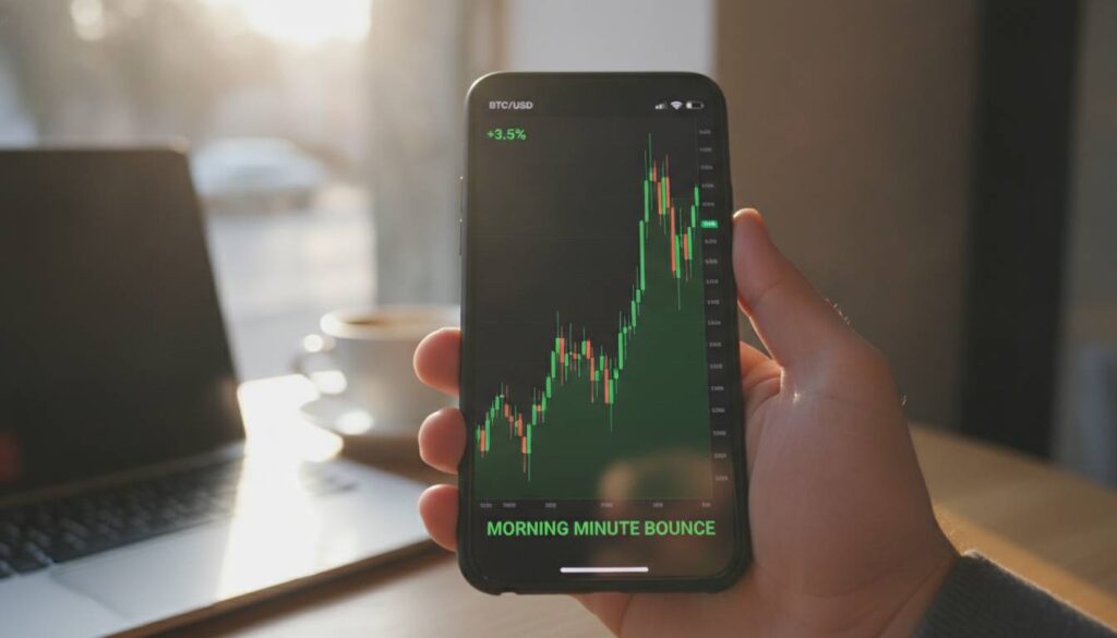 モーニングミニット：ビットコインが6万ドルを下回った後に反発