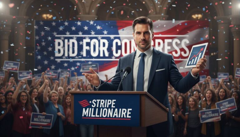 Stripe Millionaire Loses Bid for Congress to Candidate Backed by Ripple Co-Founder
