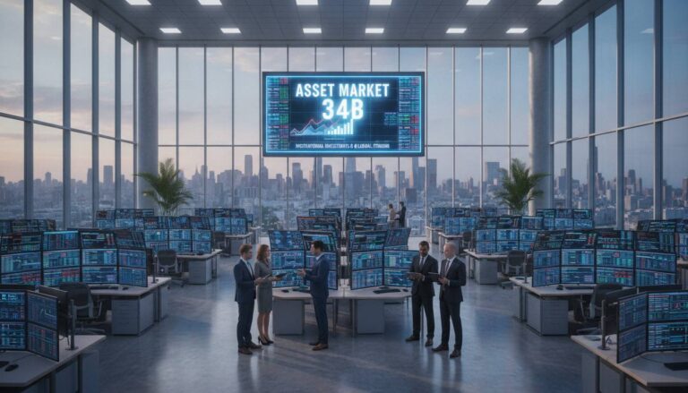 Tokenized asset market tops $34B as institutions accelerate blockchain adoption